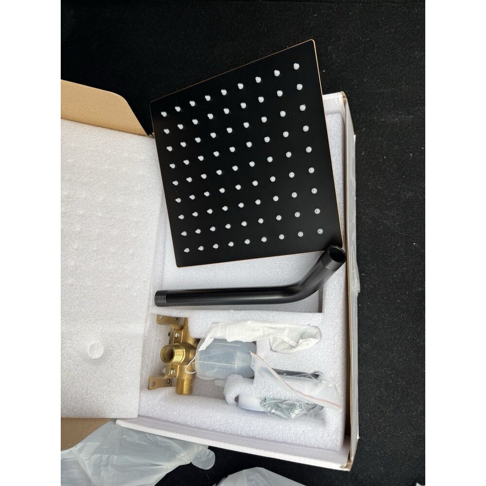 Airuida Shower Faucet Set and Handle Set Single Function Shower Trim Kit Ceiling